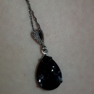 Charcoal/Black/Dark Gray necklace